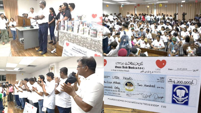 Funds Raised by Sri Lankan School in Muscat